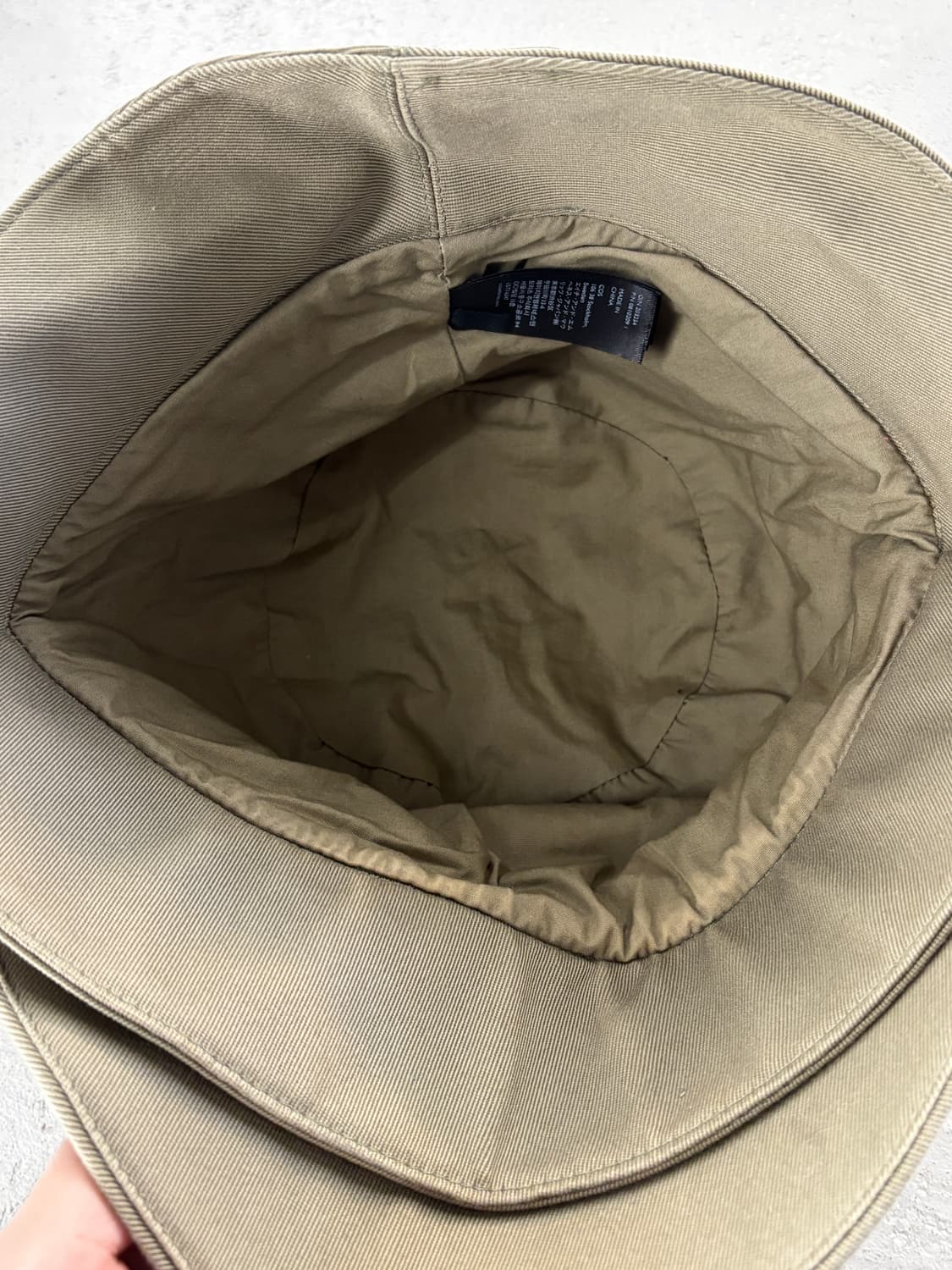 COS 카키색 코튼 캡 모자 상품이미지7