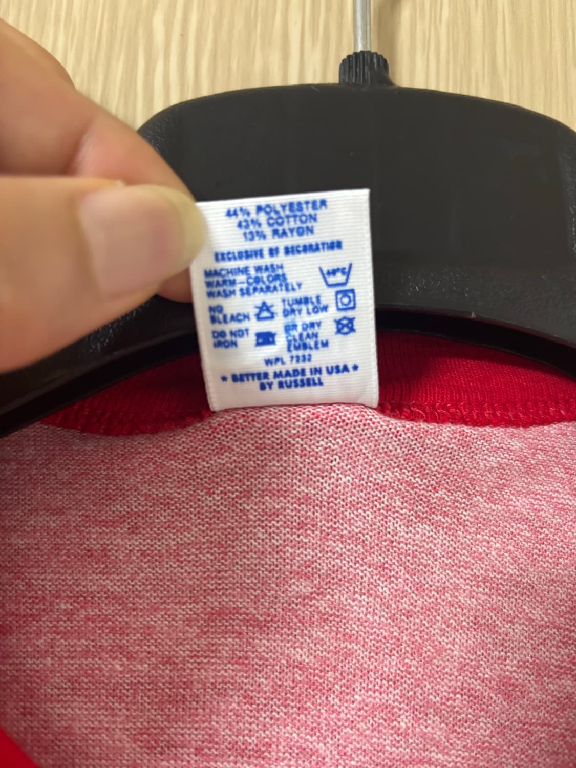 80s JERZEES 러셀 핑크 빈티지 프린팅 상품이미지5