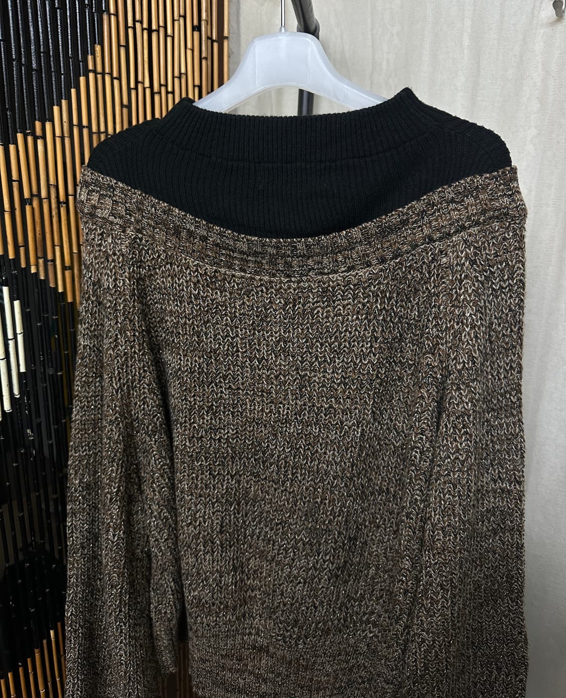 cappy layered knit 상품이미지7