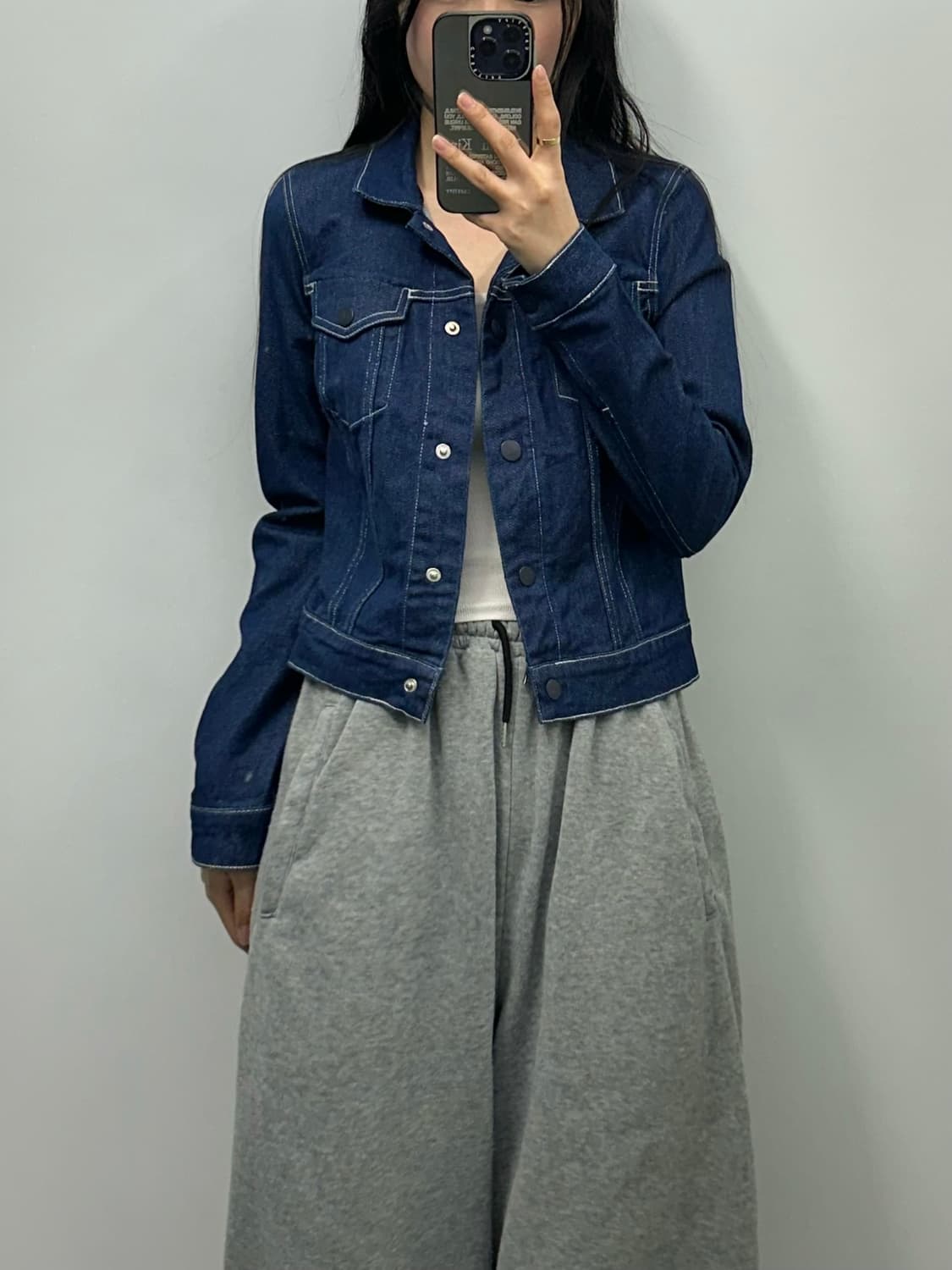 캘빈클라인 인디고 스티치 데님 자켓 상품이미지2
