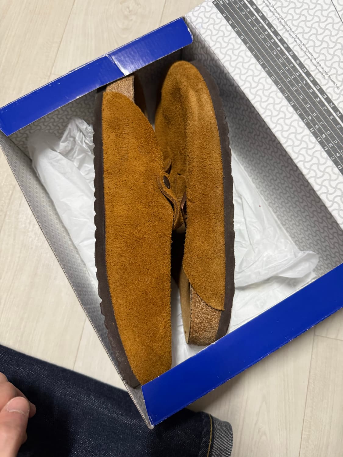 [300] 버켄스탁 보스턴 소프트 풋베드 밍크 내로우 상품이미지2