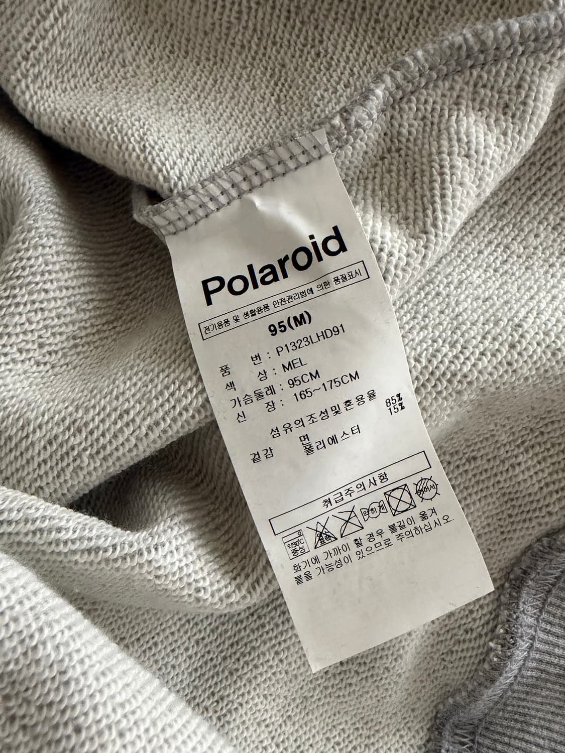 [새상품] 폴라로이드 후드 티셔츠 - 정가 89,000원 상품이미지9