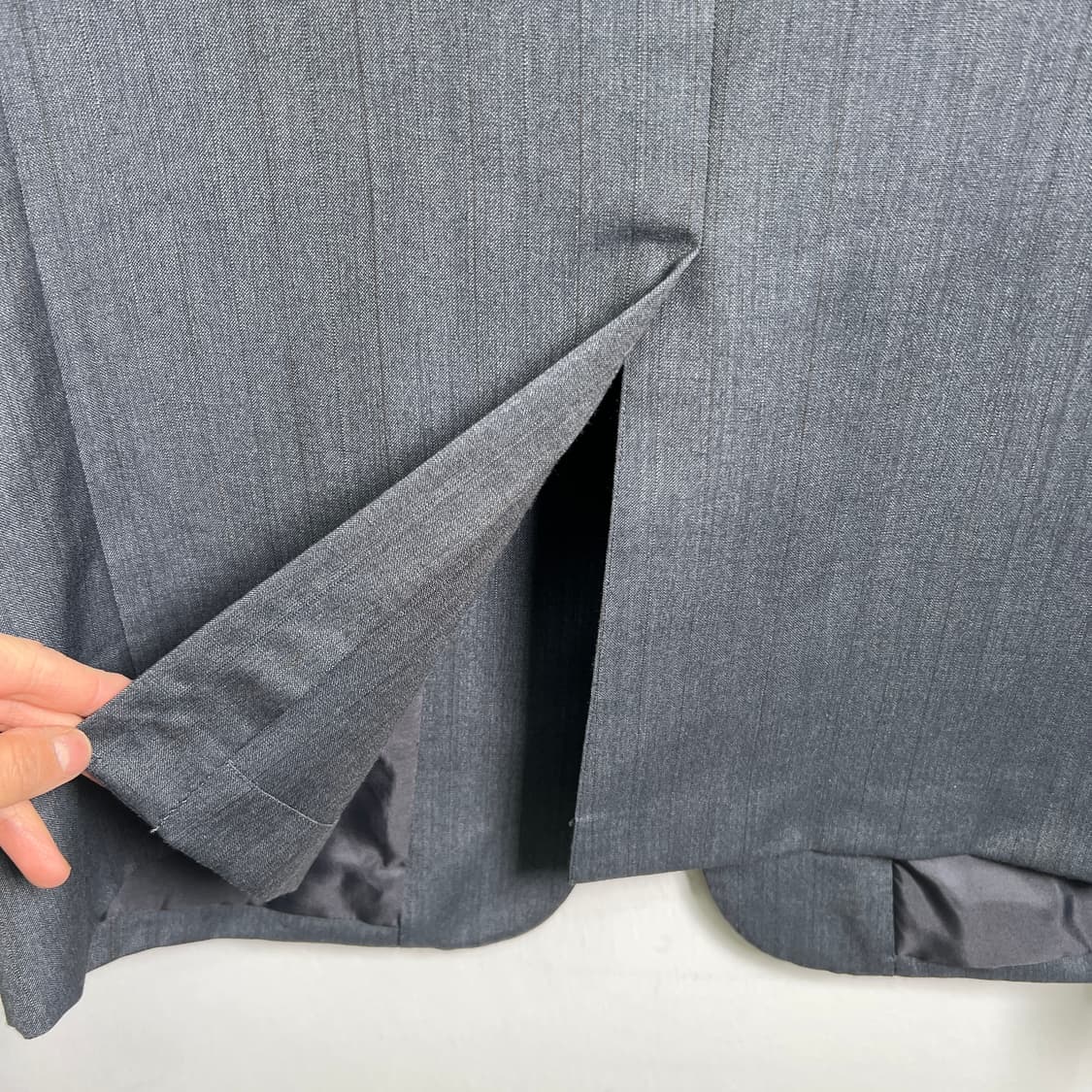 발렌티노 빈티지 그레이 싱글 블레이저  상품이미지8