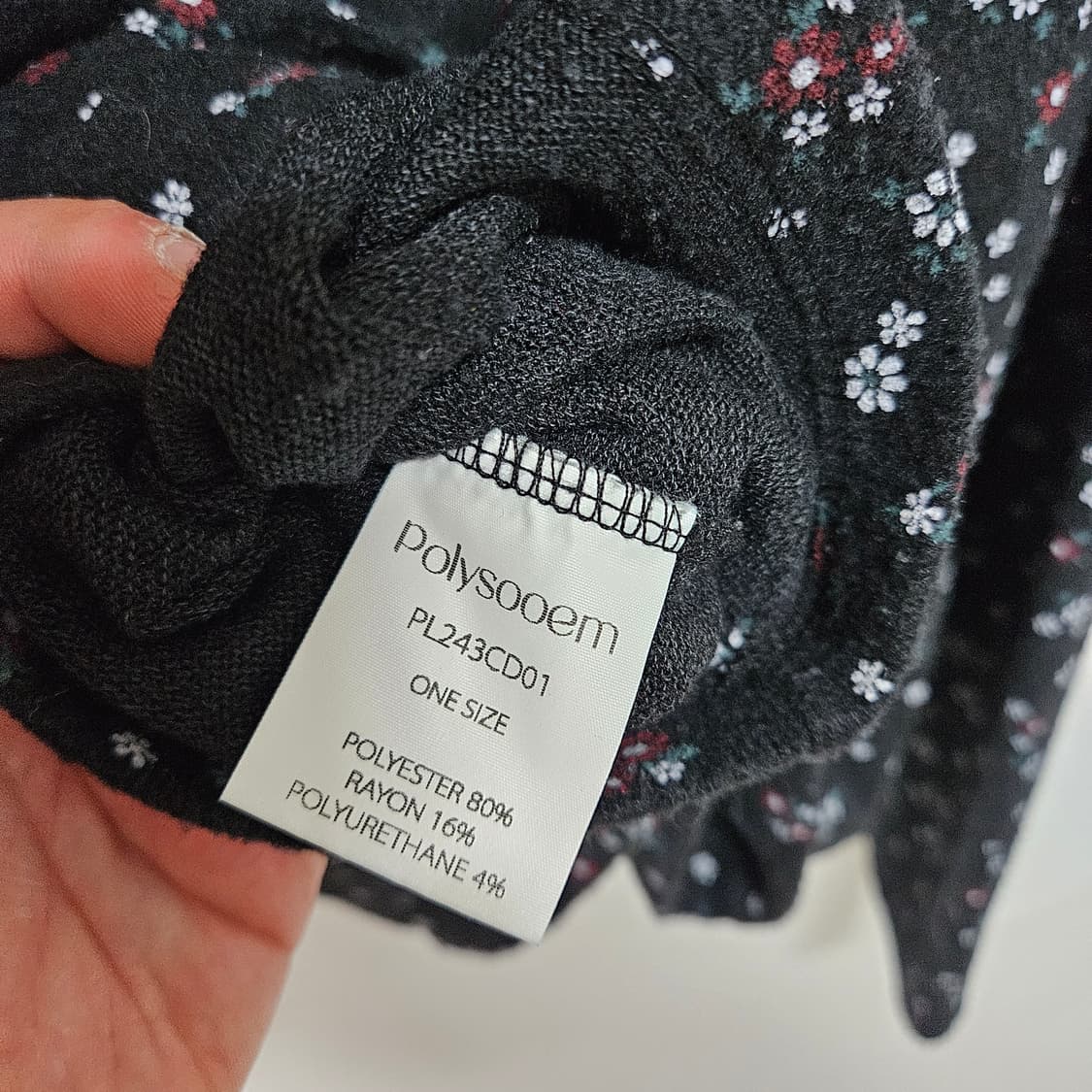 F 폴리수엠 플라워 패턴 가디건 상품이미지7