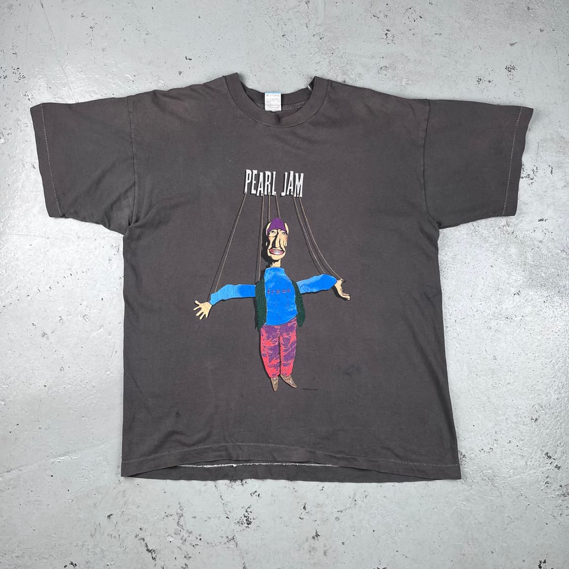 빈티지 펄잼 90s Freak 투어 반팔 상품이미지2