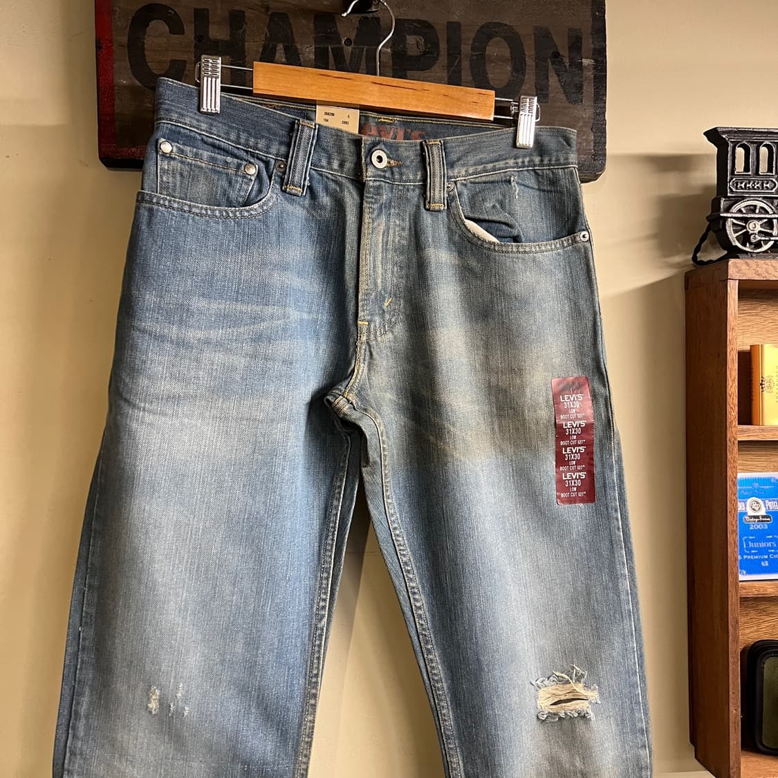 00's 리바이스 527 부츠컷 32 Size Mexico 데드스탁 상품이미지2