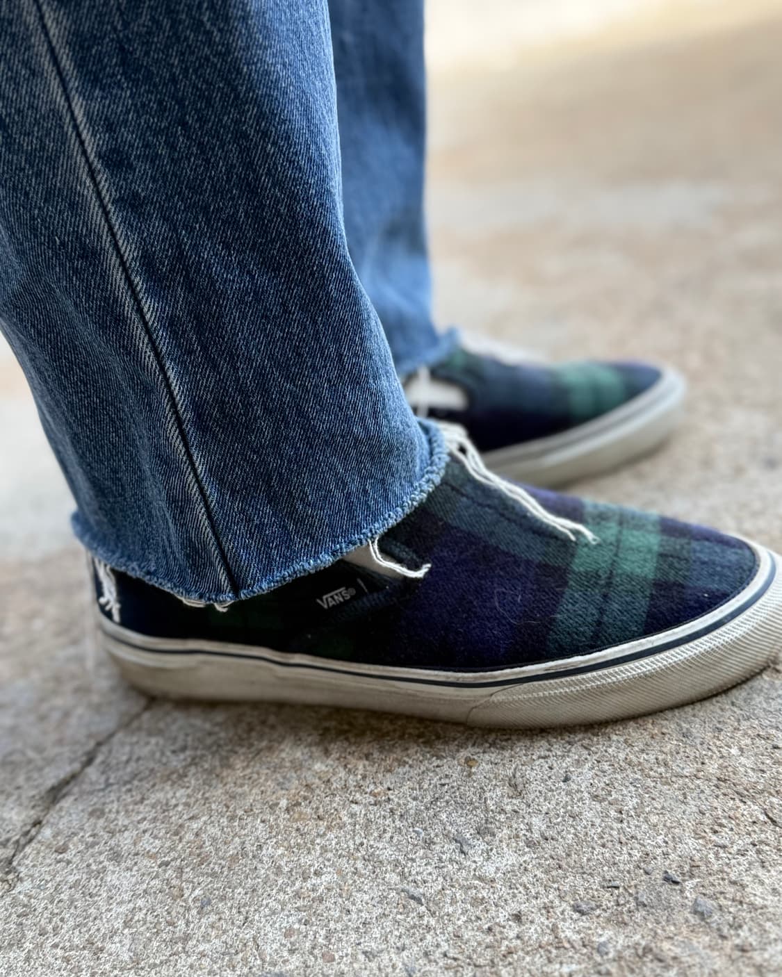 반스 슬립온 블랙와치 US 9 상품이미지9