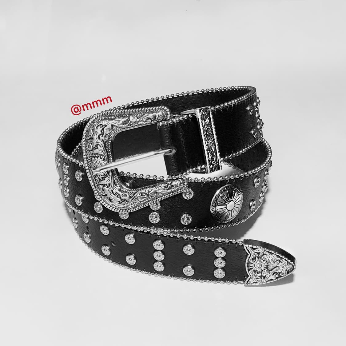 [Unisex] 웨스턴 스터드 찡 벨트 상품이미지6