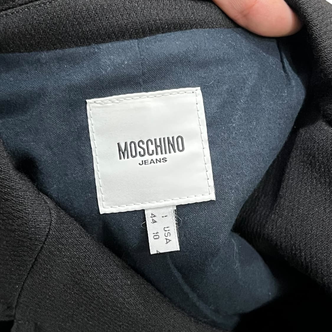  모스키노 하프 포켓 롱 코트 y14175 상품이미지7