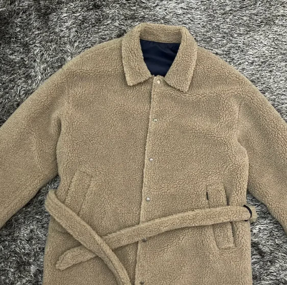 커버낫 리버시블 플리스 롱 코트 (L) 상품이미지2