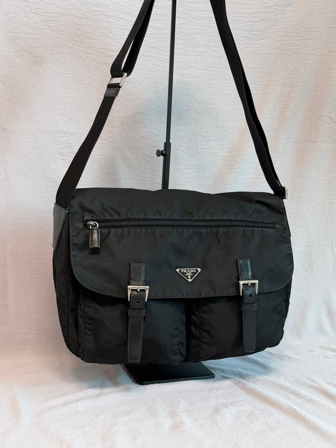 프라다 메신저백 나일론 포코노 테수토 숄더백 상품이미지5