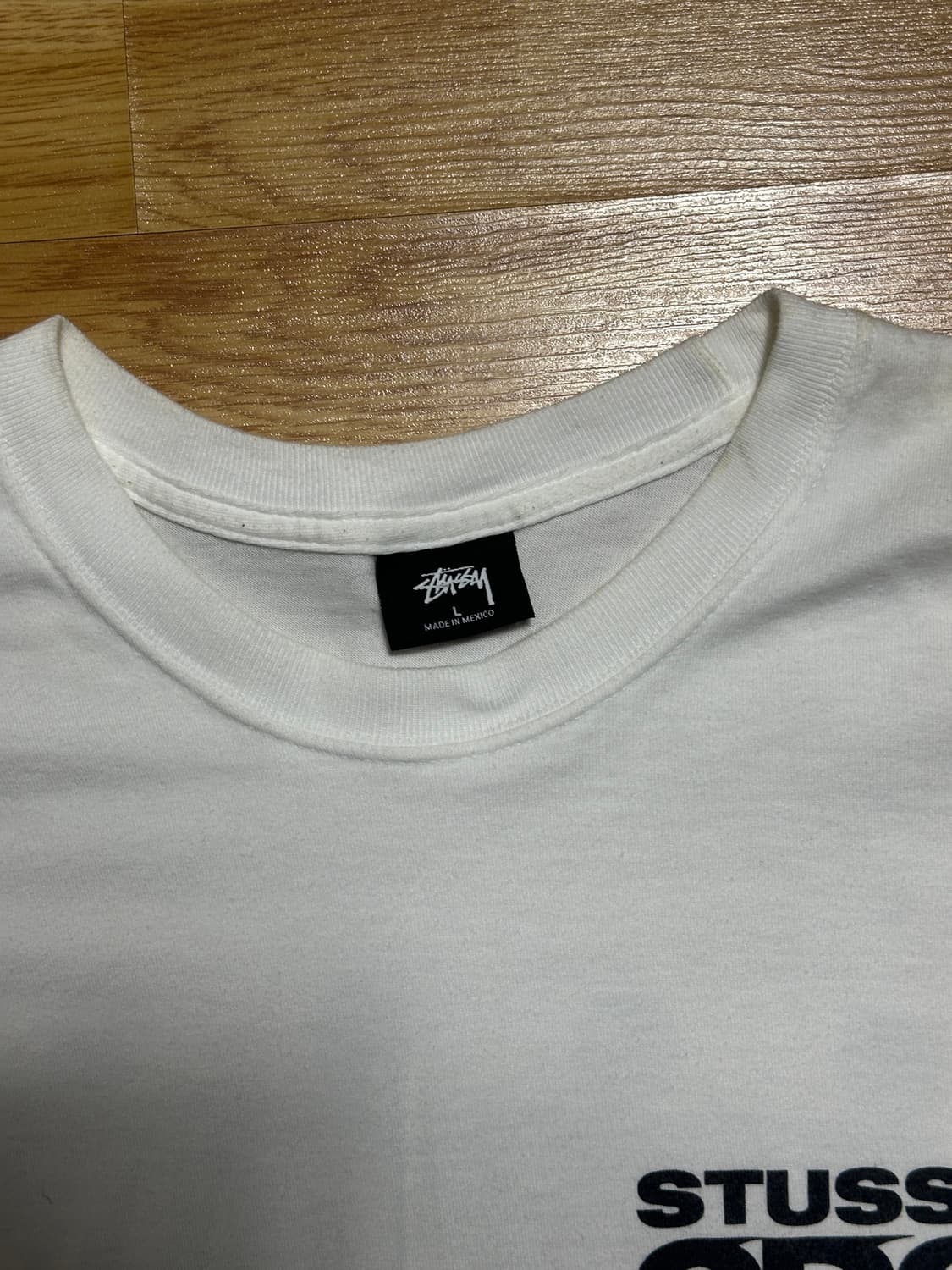 Stussy x CDG Surfman T-Shirt White 상품이미지4