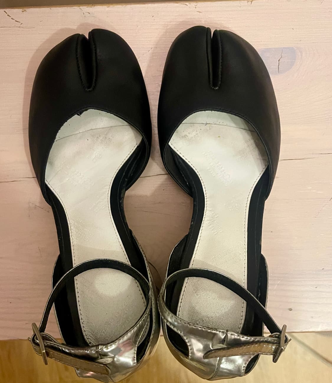 마르지엘라 Margiela 타비 앵클 스트랩 펌프스 37 사이즈 상품이미지7