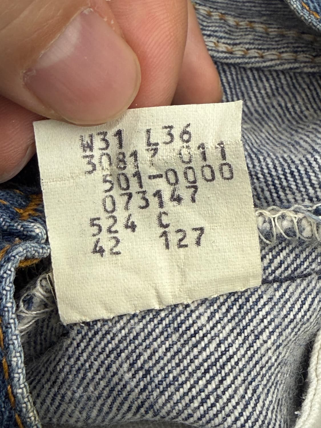 80s Levis 리바이스 501 made in USA 상품이미지7