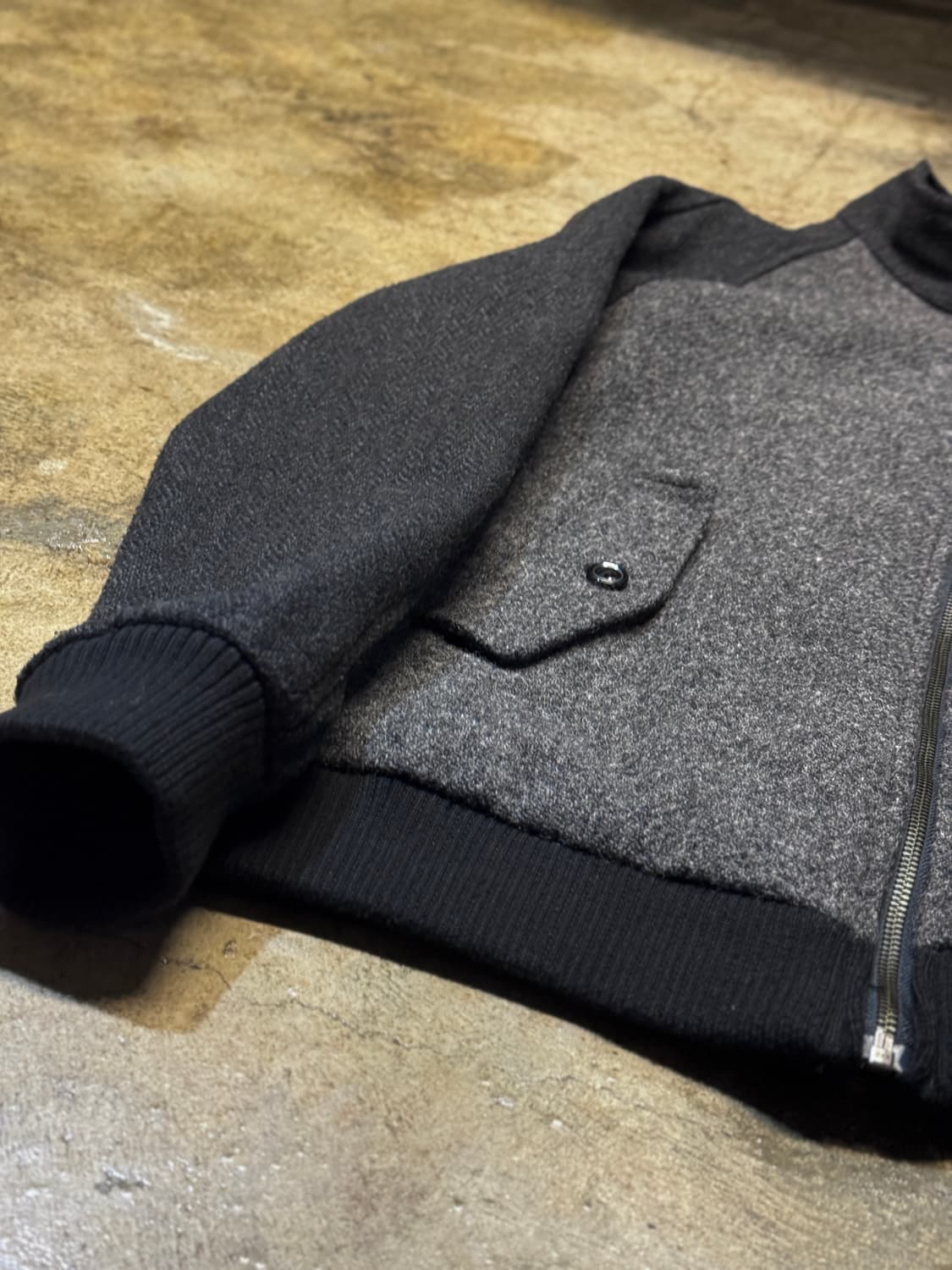 L ) Harris Tweed Harrington Jacket 상품이미지7