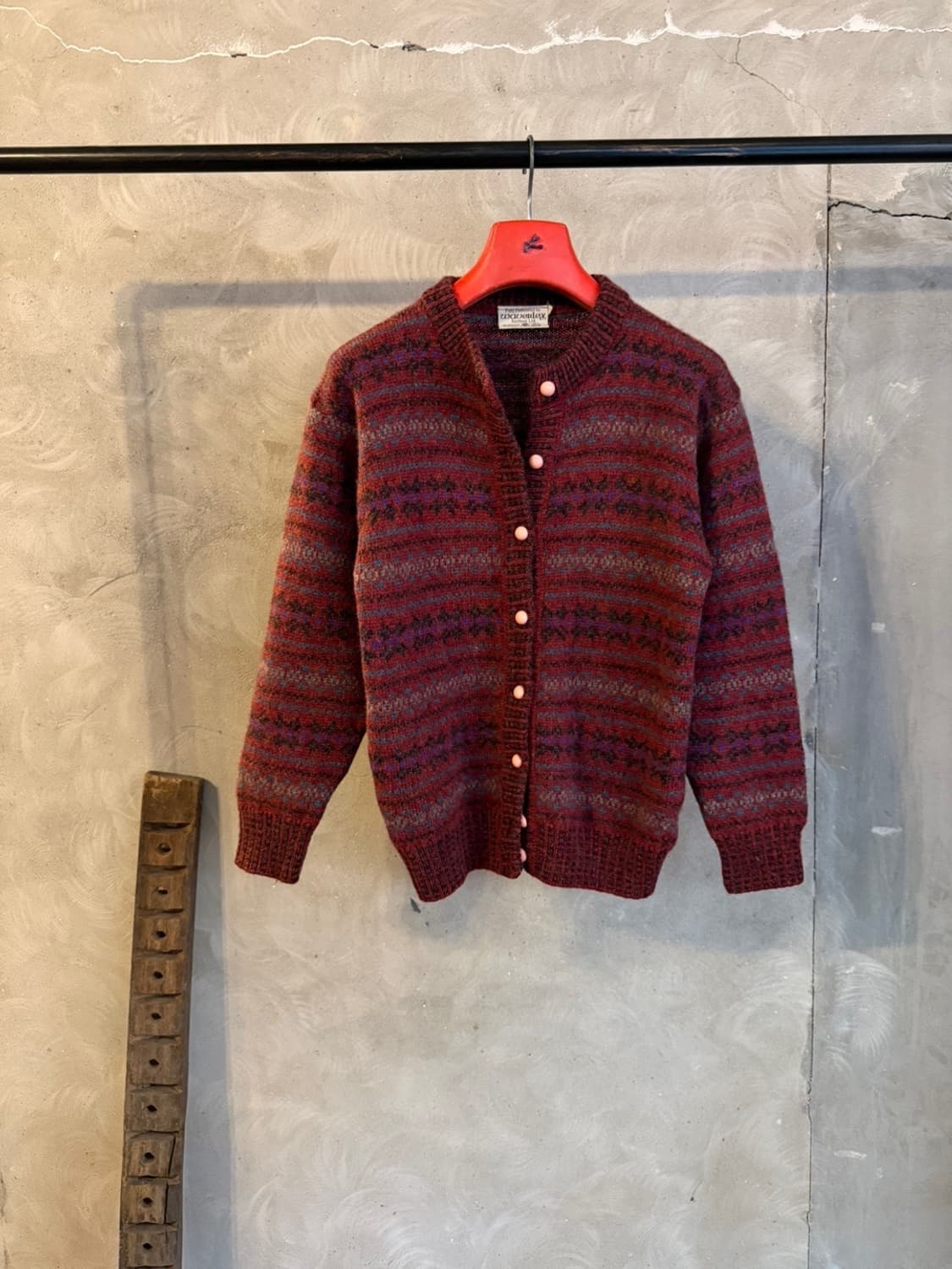 Waverley 스코티쉬 셔틀랜드울 가디건 66~77 상품이미지1