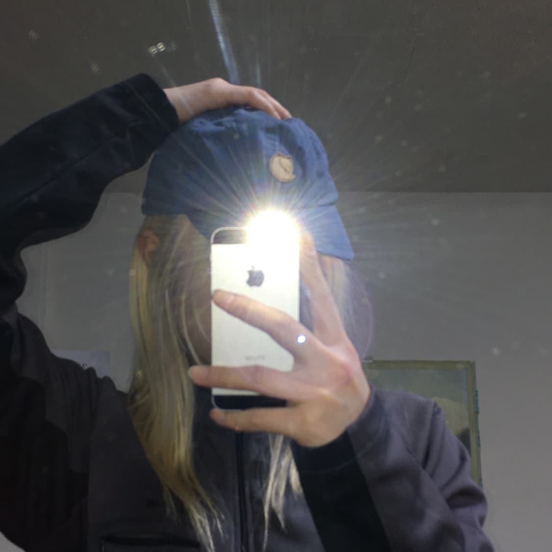 투티/0358 빈티지 블루 캡 FJALL RAVEN 벨크로 스트랩 스웨덴 상품이미지1