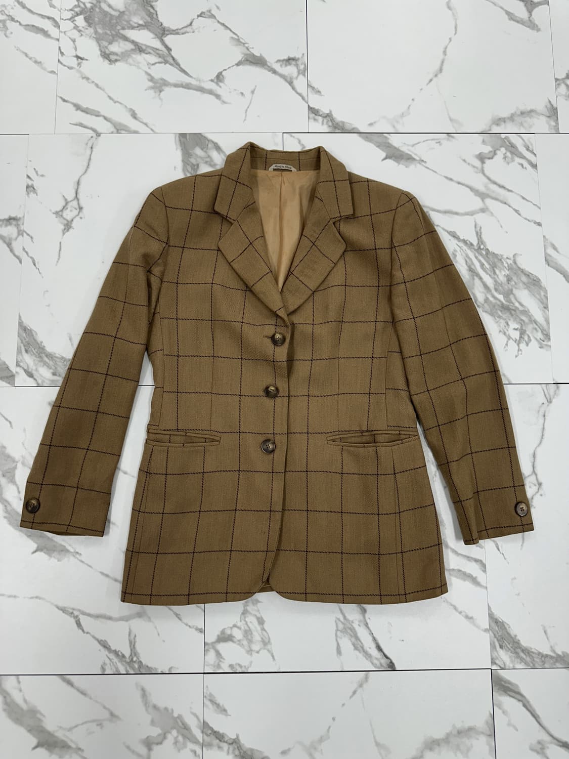 Accento 이태리 빈티지 쓰리버튼 블레이저 상품이미지1