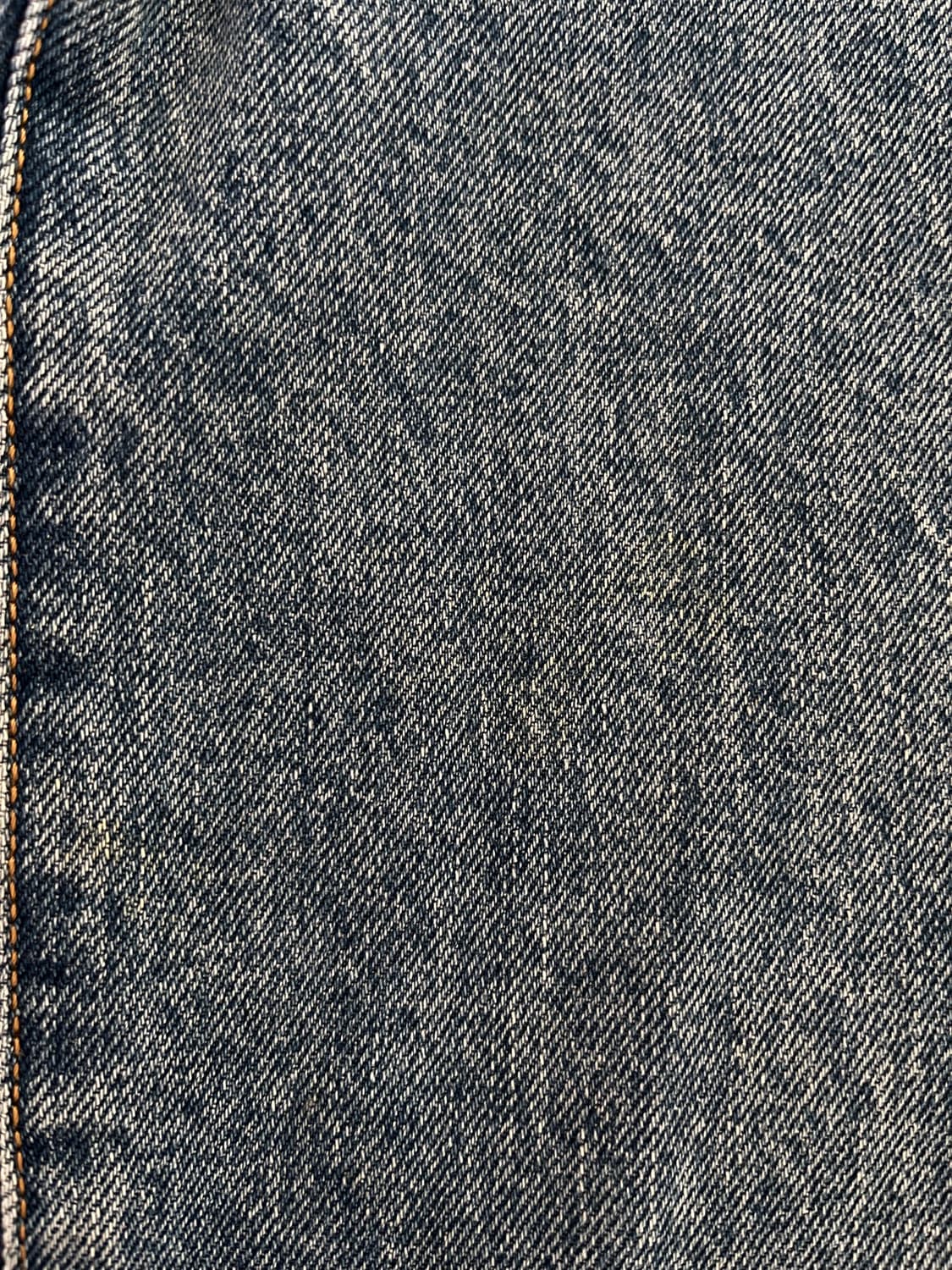 *가격조정X/판매중단예정* 아모멘토 시그니처 코튼 데님 미드 블루 상품이미지5