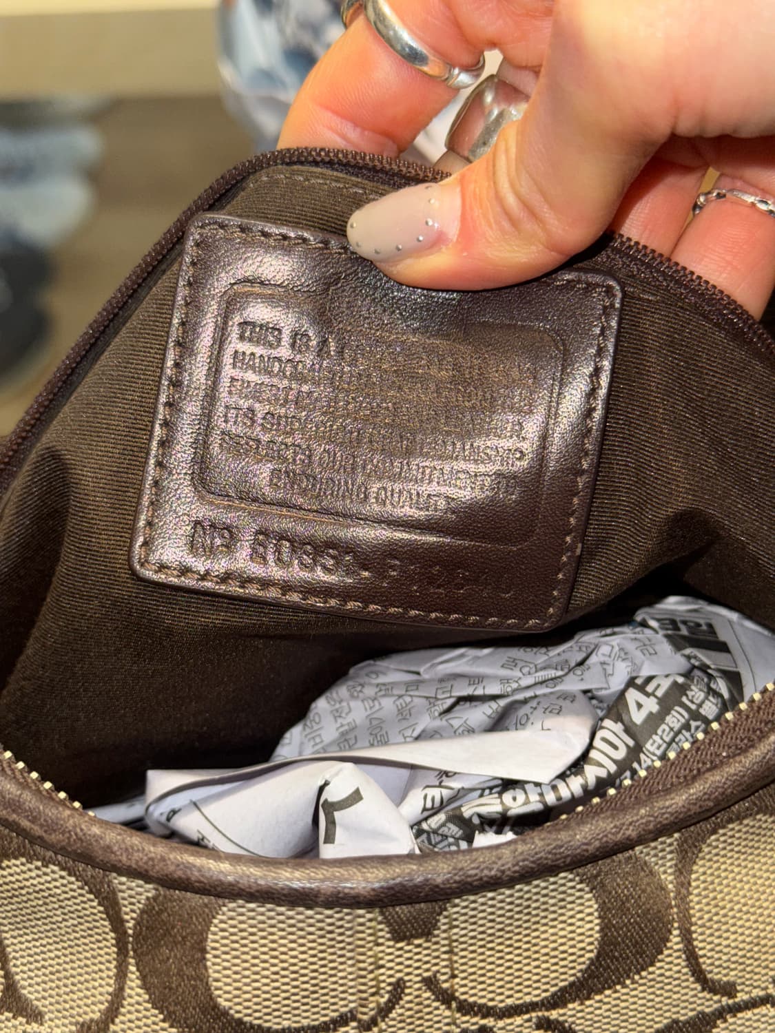 Coach 햄튼 호보백 상품이미지4