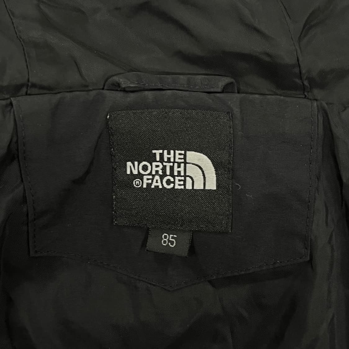 [정품/M] 노스페이스 블랙 후드 바람막이 자켓 b17 상품이미지5