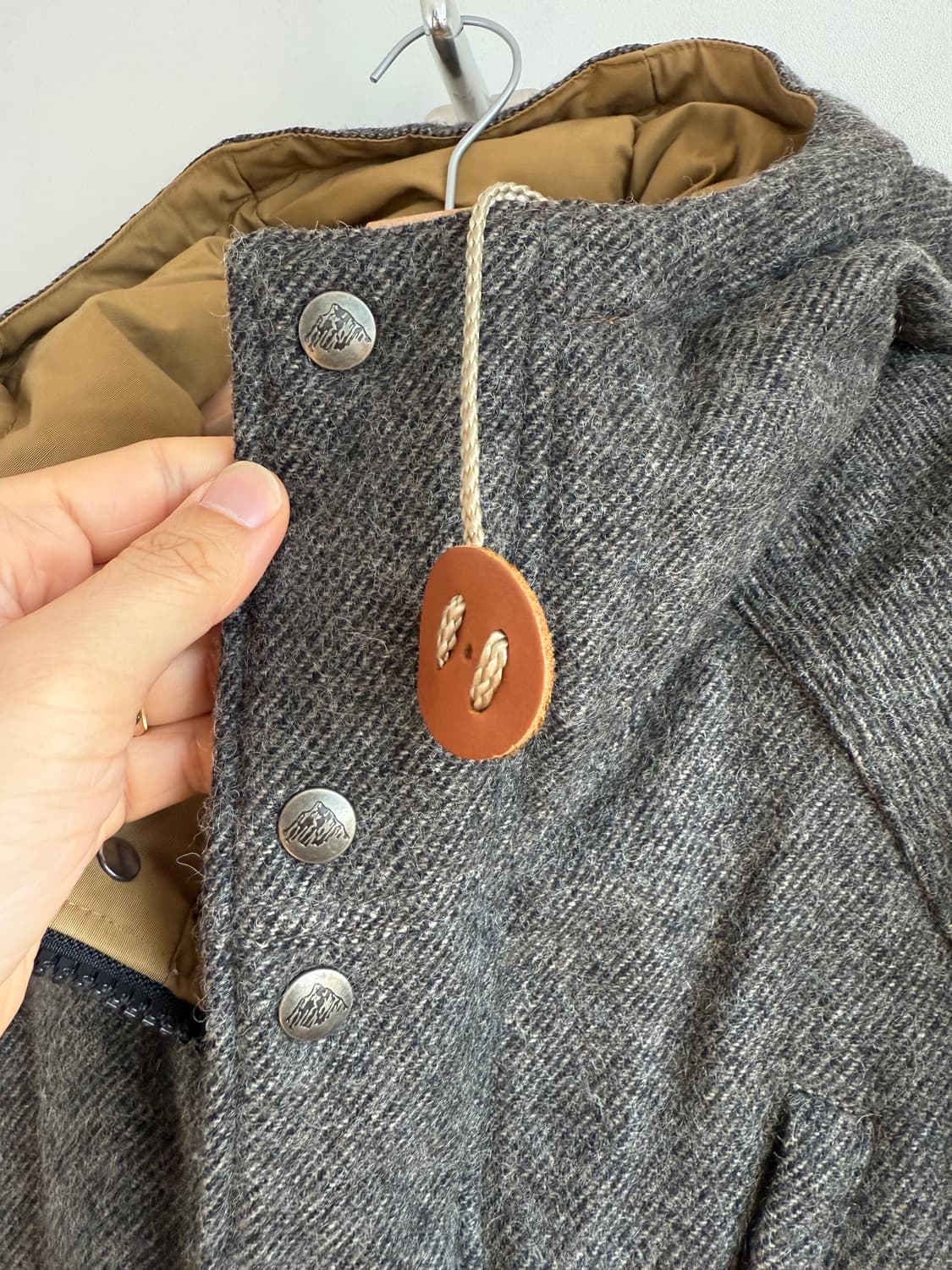 MT.RAINIER DESIGN 트위드 패딩(2way zip) 상품이미지6