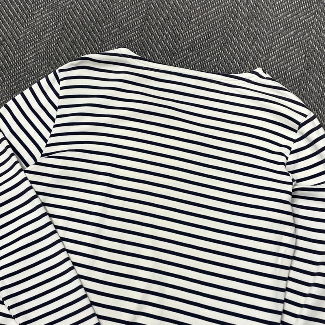 라코스테 자수 패치 스트라이프 롱슬리브 v0304 상품이미지5