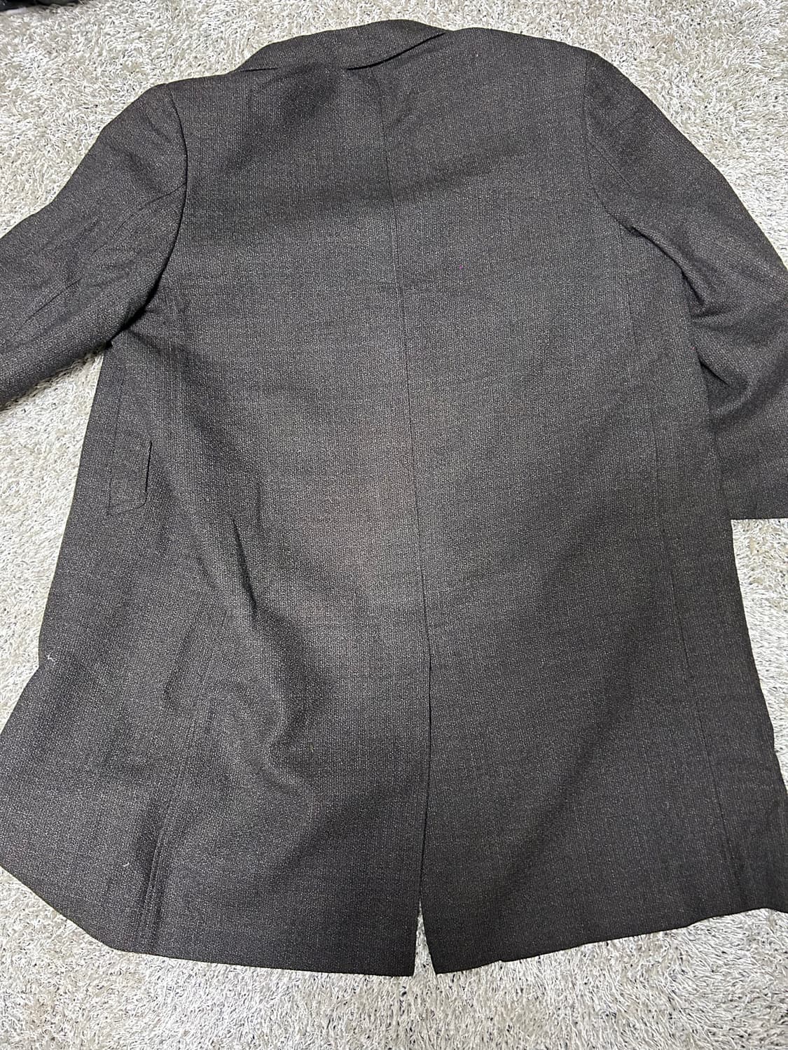 일제 커스텀 울 트랜치코트 사이즈 105 상품이미지9