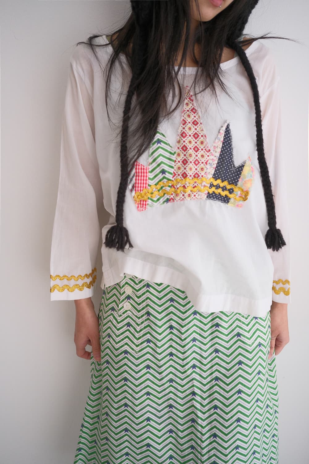 Crown appliqué top  상품이미지2