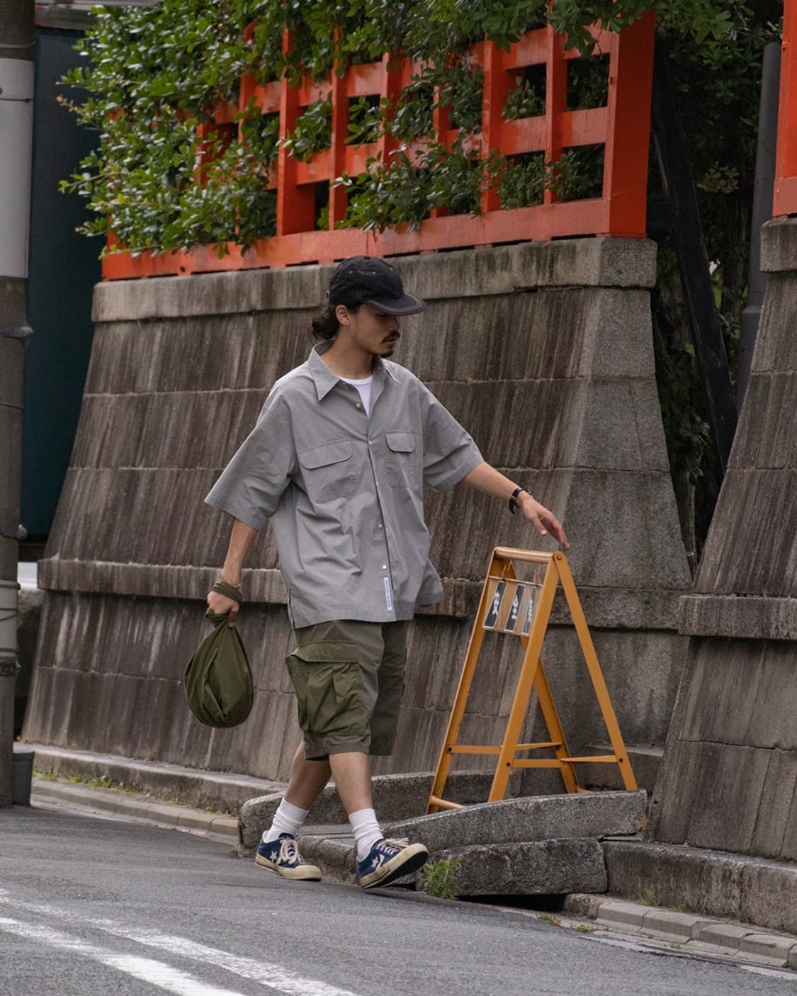 나나미카 카고 쇼츠 OLIVE (36)  상품이미지6