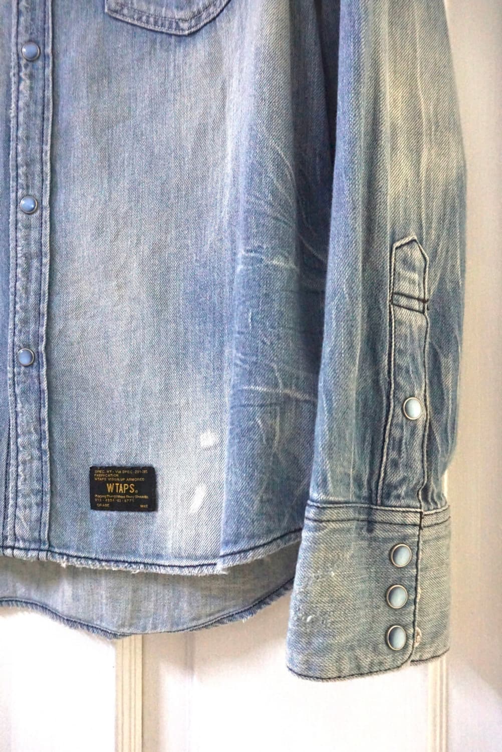 더블탭스 WTAPS 웨스턴 셔츠 상품이미지3