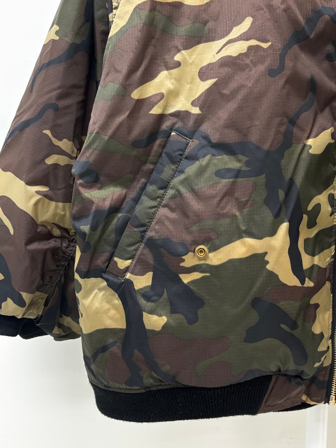 빈티지 카모 블루종 MA1 봄버자켓 상품이미지7