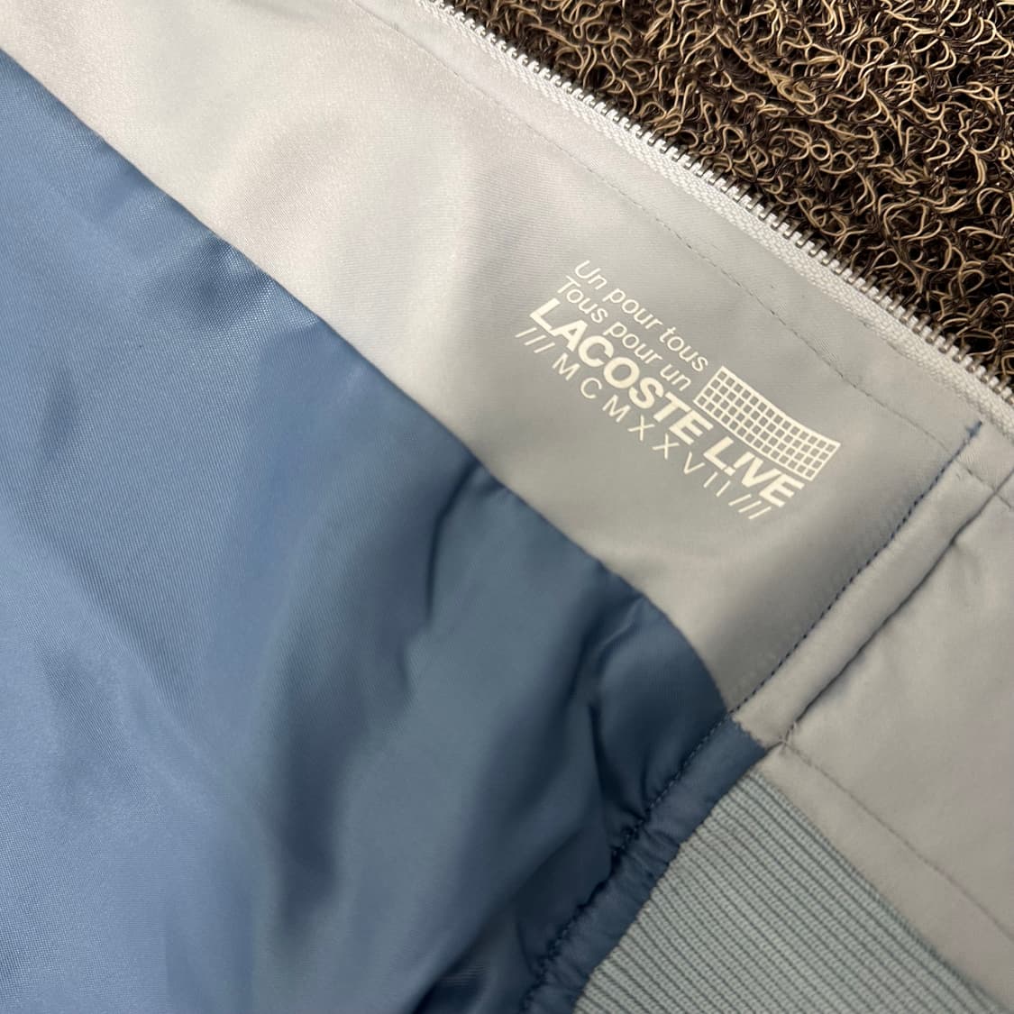 라코스테 라이브 퀄팅 항공점퍼 자켓 L 상품이미지10