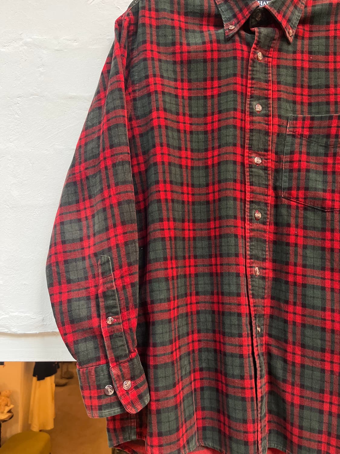 Chaps ralph lauren 플란넬 코듀로이 셔츠 M 상품이미지4