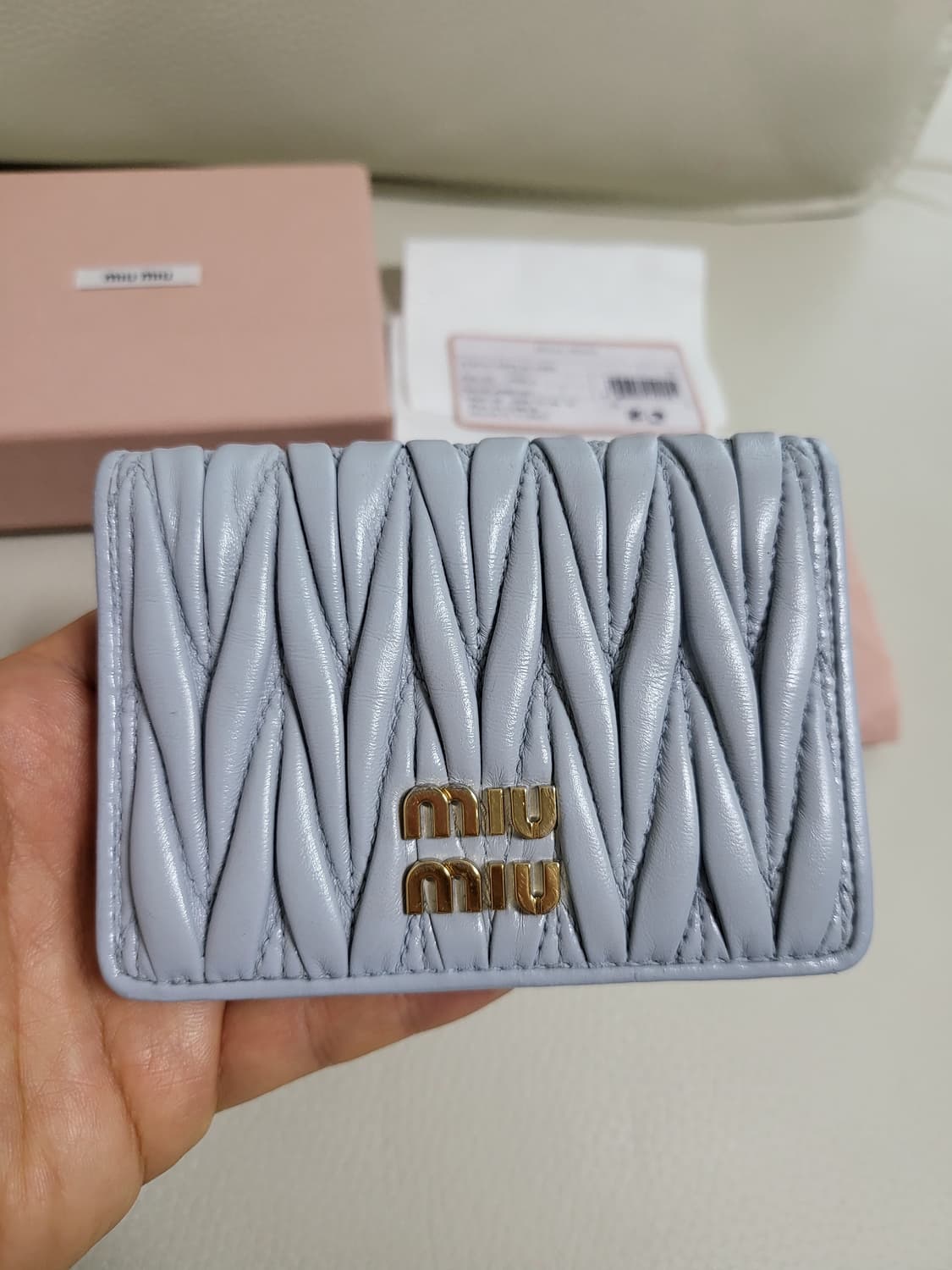 미우미우 카드지갑 정품  상품이미지2