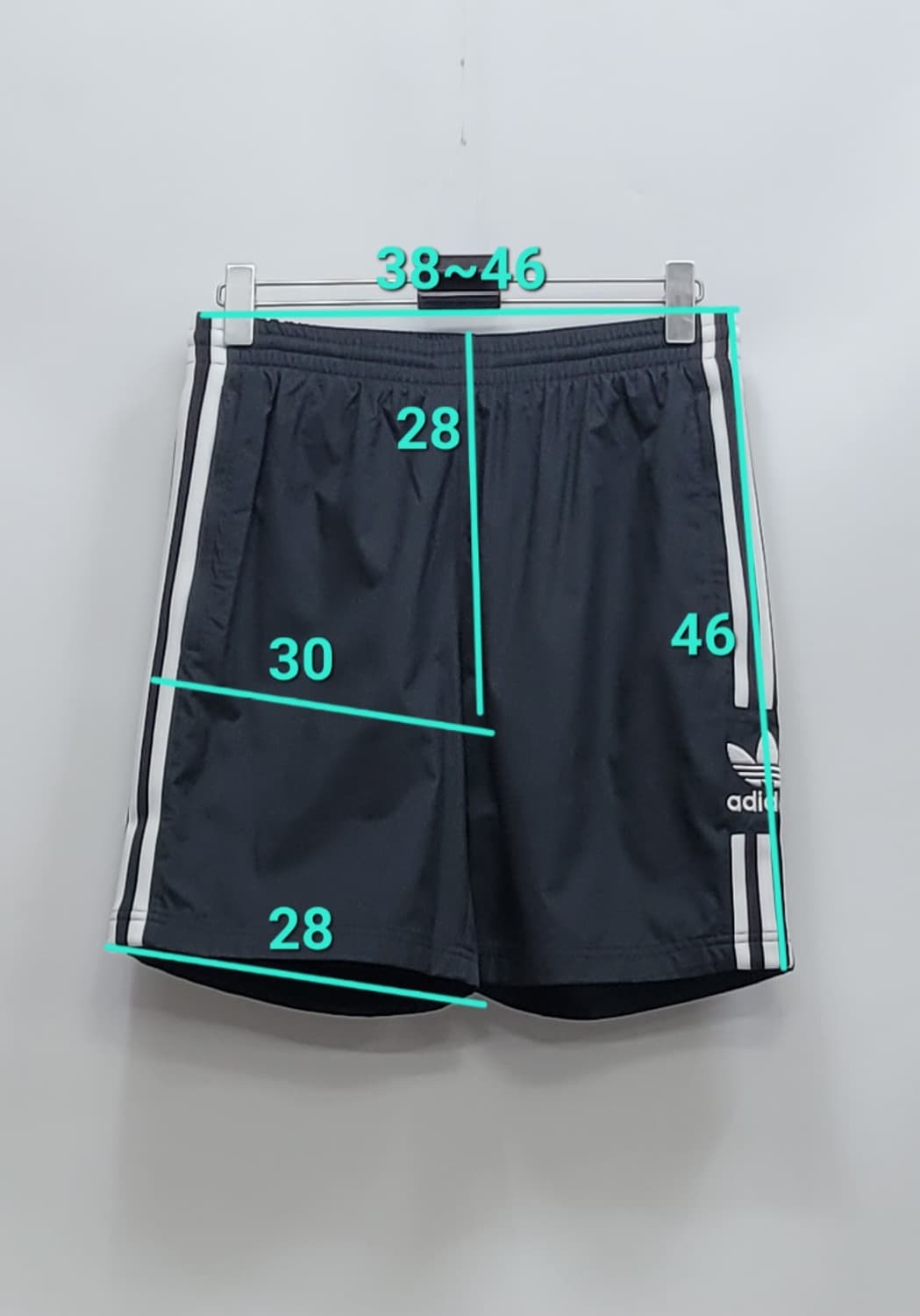 (새상품) adidas 20SS 아디다스 락업 립스톱 트랙 쇼츠 M 블랙 상품이미지10