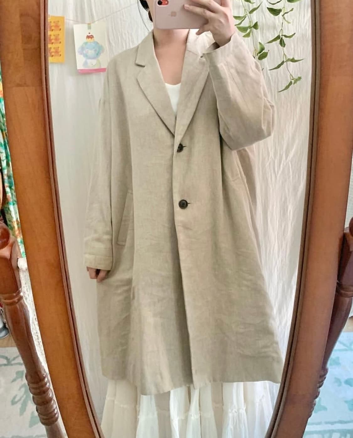 사만사모스 롱코트 상품이미지1