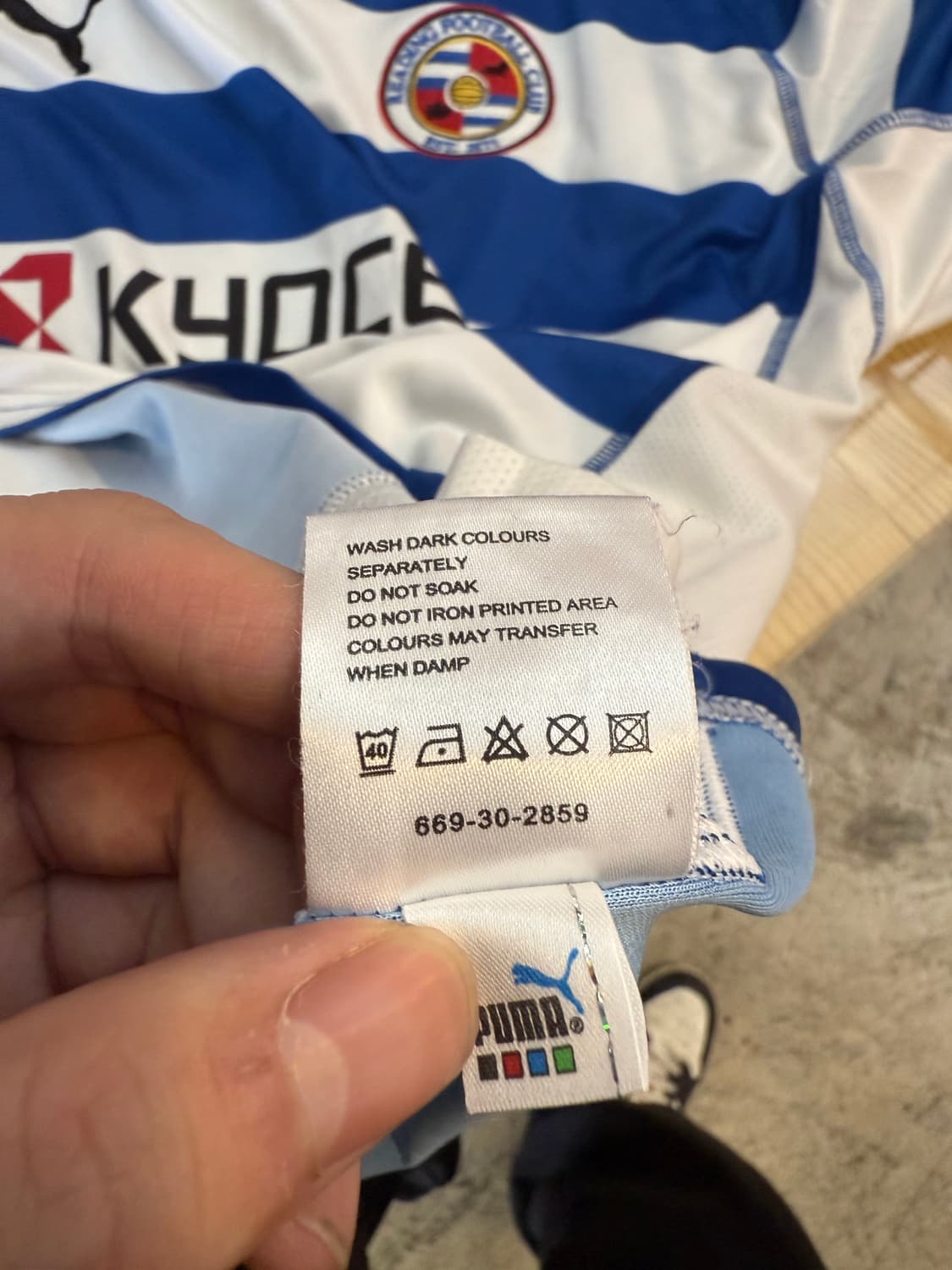 [해외L]06-07 레딩 홈 설기현 유니폼 상품이미지3