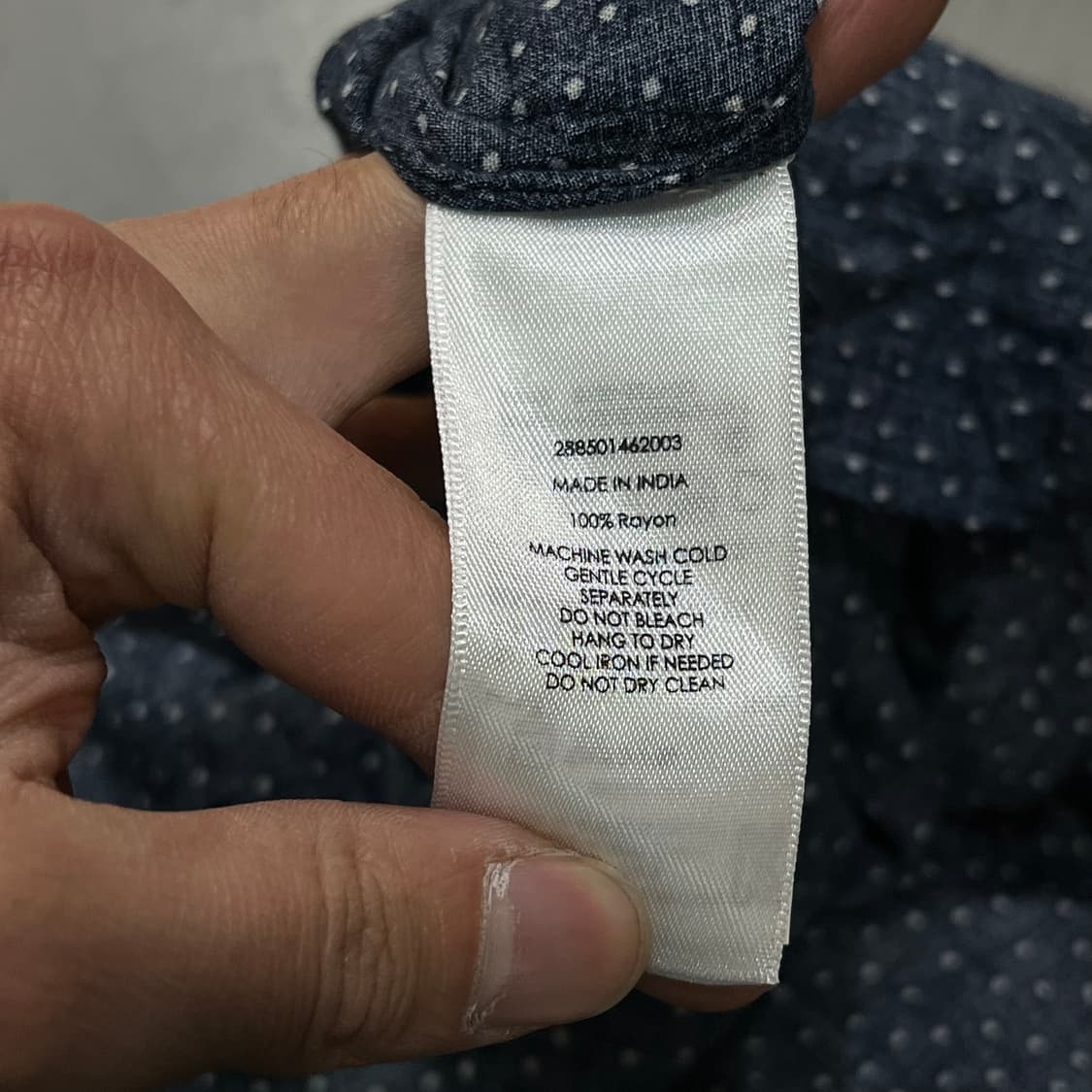  데님앤서플라이 도트 원피스 y16191 상품이미지7