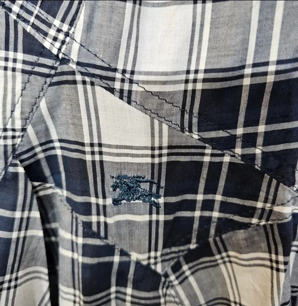 버버리 체크  원피스 상품이미지3