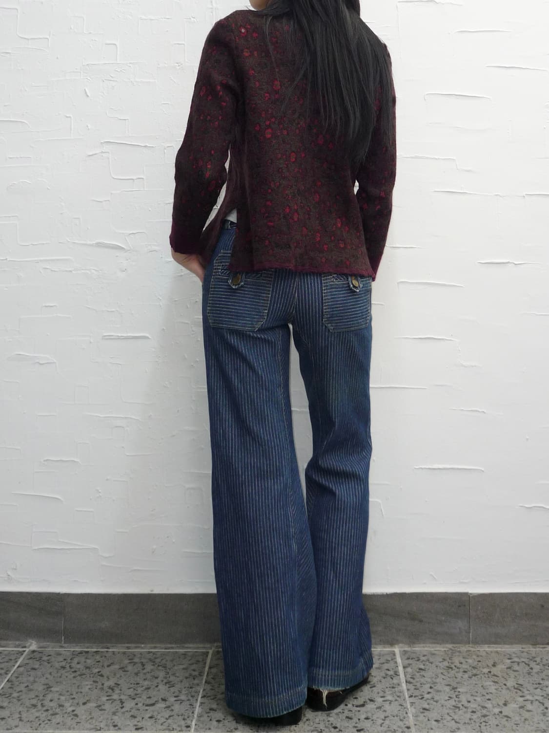 Beads flower cardigan 상품이미지3
