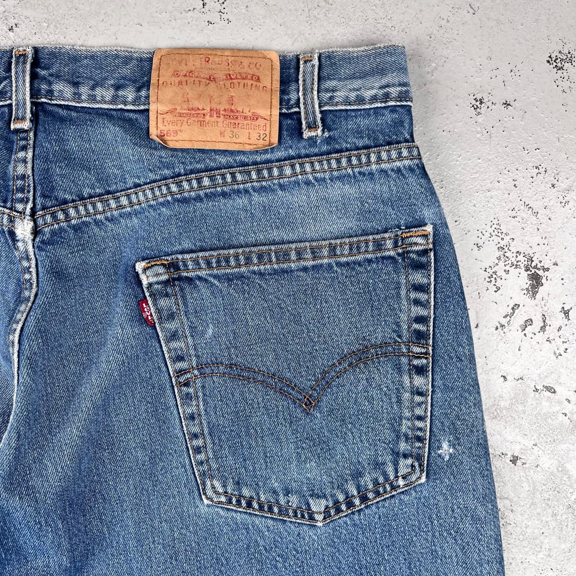 빈티지 리바이스 569 루즈와이드핏 데님 상품이미지5