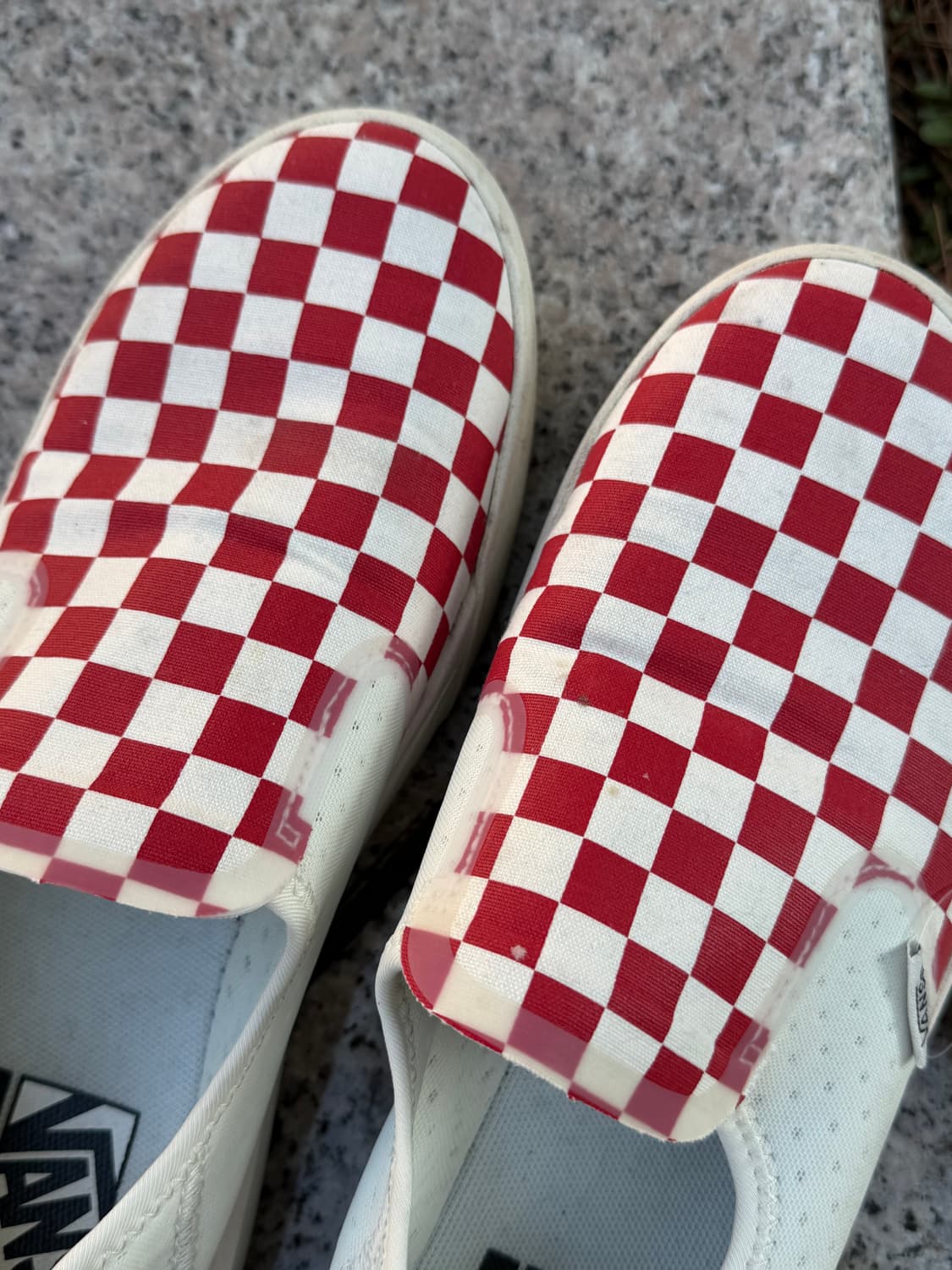 Vans 반스 컴피쿠시 원 체커보드 레드 상품이미지7