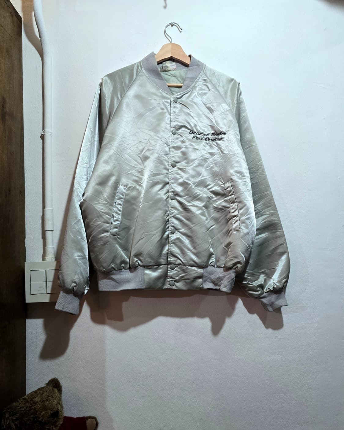 Hartwell Satin Varsity Jacket (새틴 바시티) 상품이미지1