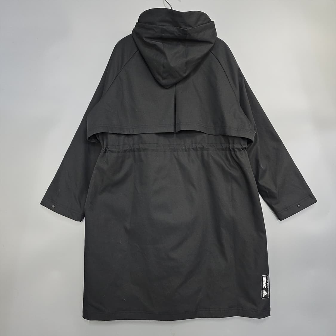 아디다스 우먼스 여성 테크 자켓 윈드러너 롱 바람막이 점퍼 블랙 L 상품이미지6