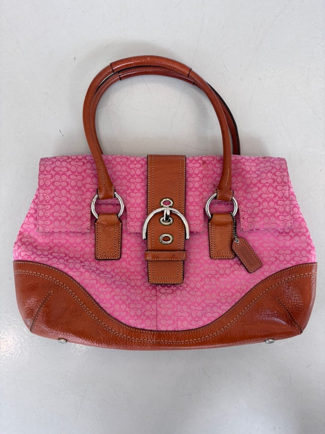 Vintage Coach Leather Bag 상품이미지3