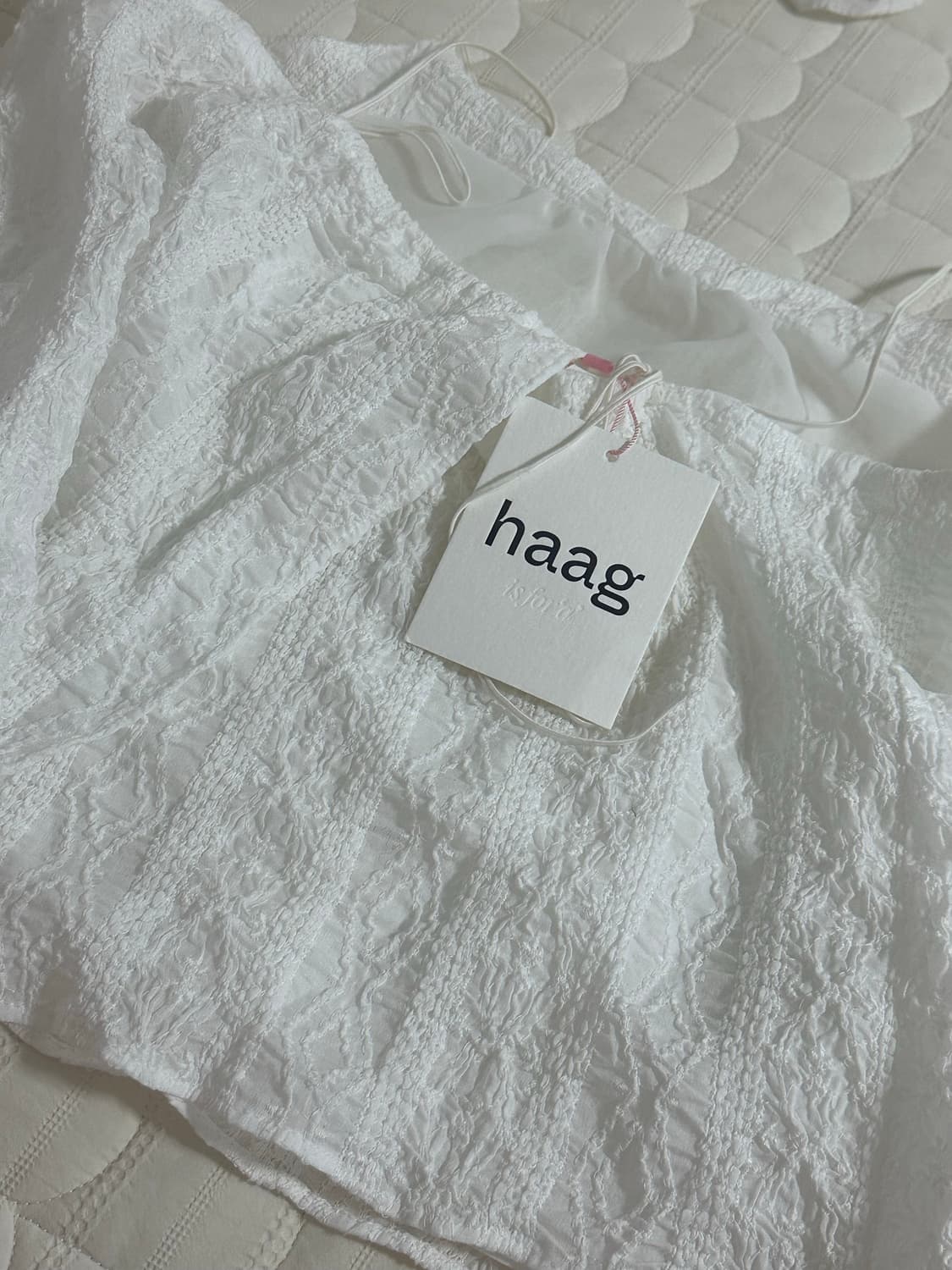 Haag 펀칭 슬리브리스 뷔스티에 상품이미지1