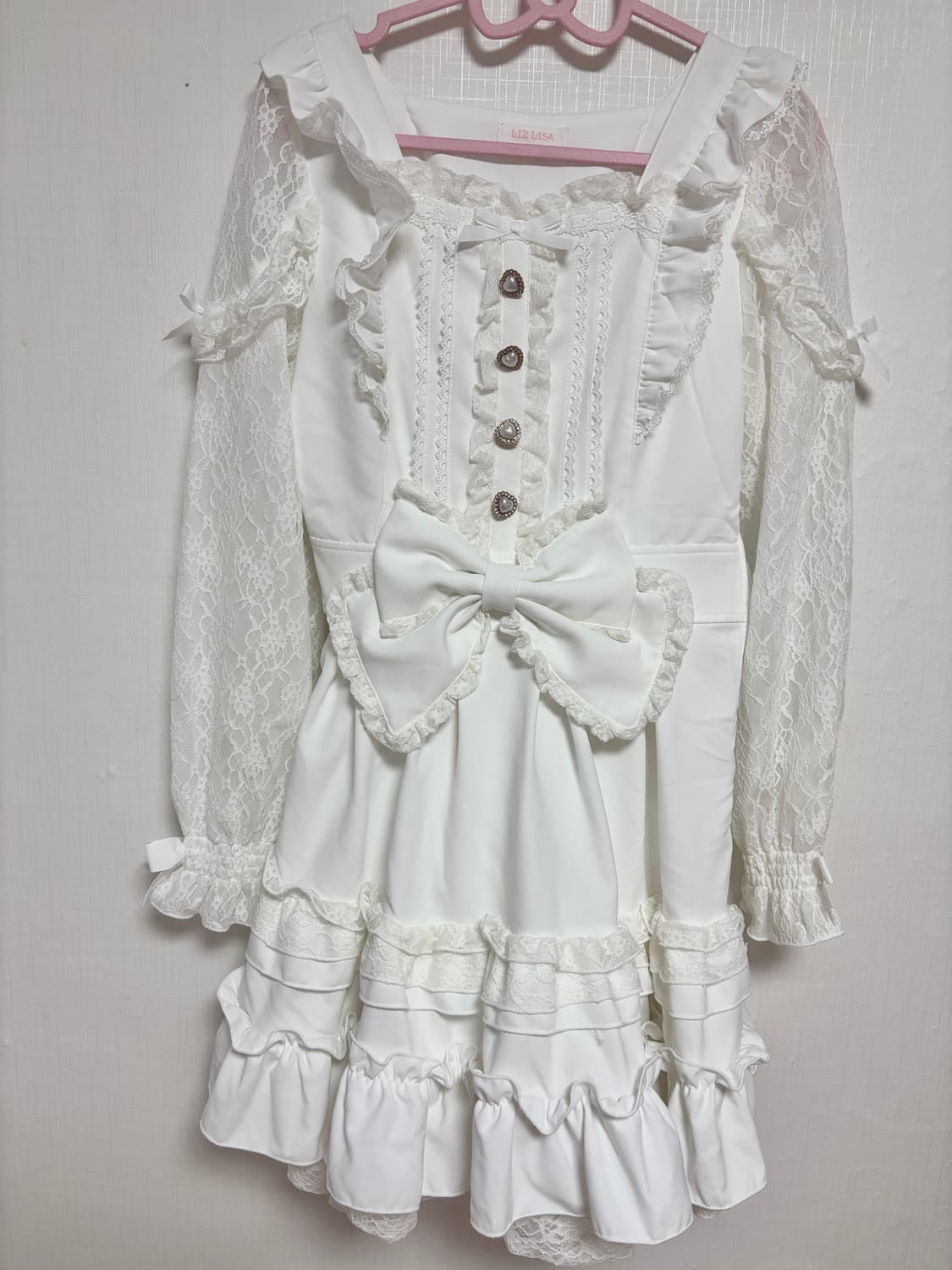 리즈리사 티아라티어드 원피스 상품이미지1