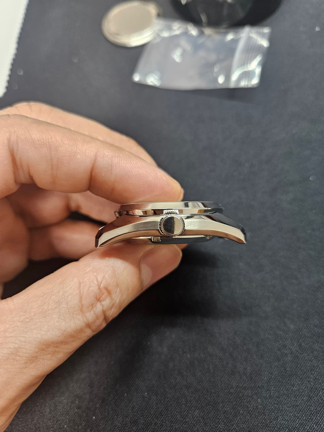 세이코 커스텀 36mm 킹세이코 실버 오토매틱 상품이미지4