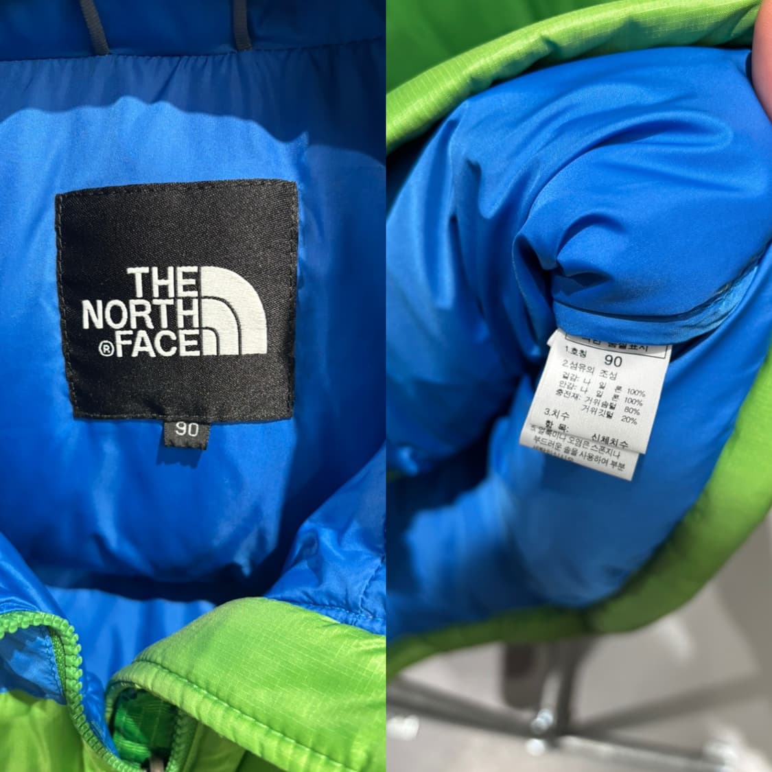 노스페이스 눕시 패딩 상품이미지5